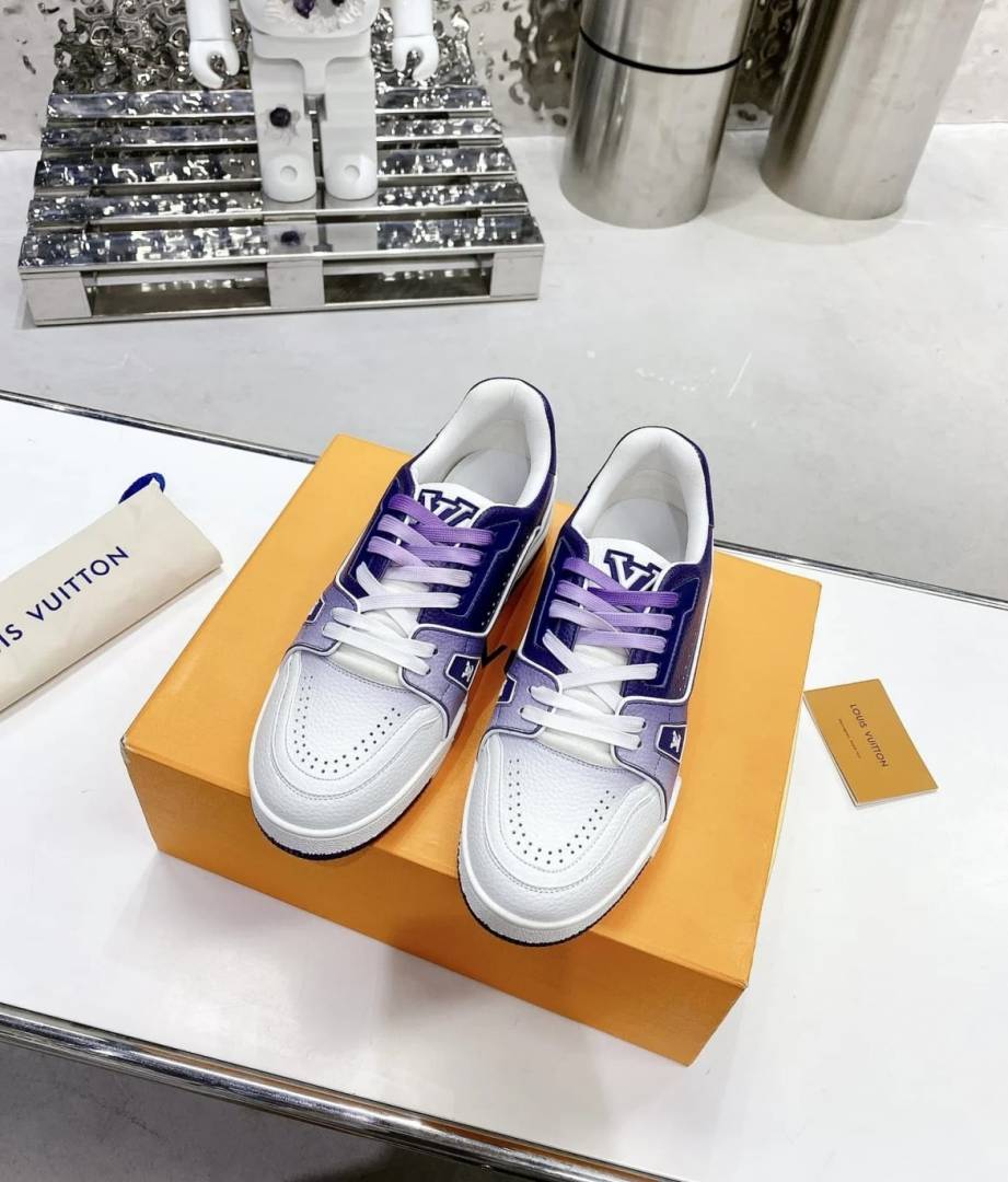 Loui.s Vuitton LV Trainer Dual Tone Purple