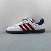 Adidass Samba OG Core White Victory Red 257