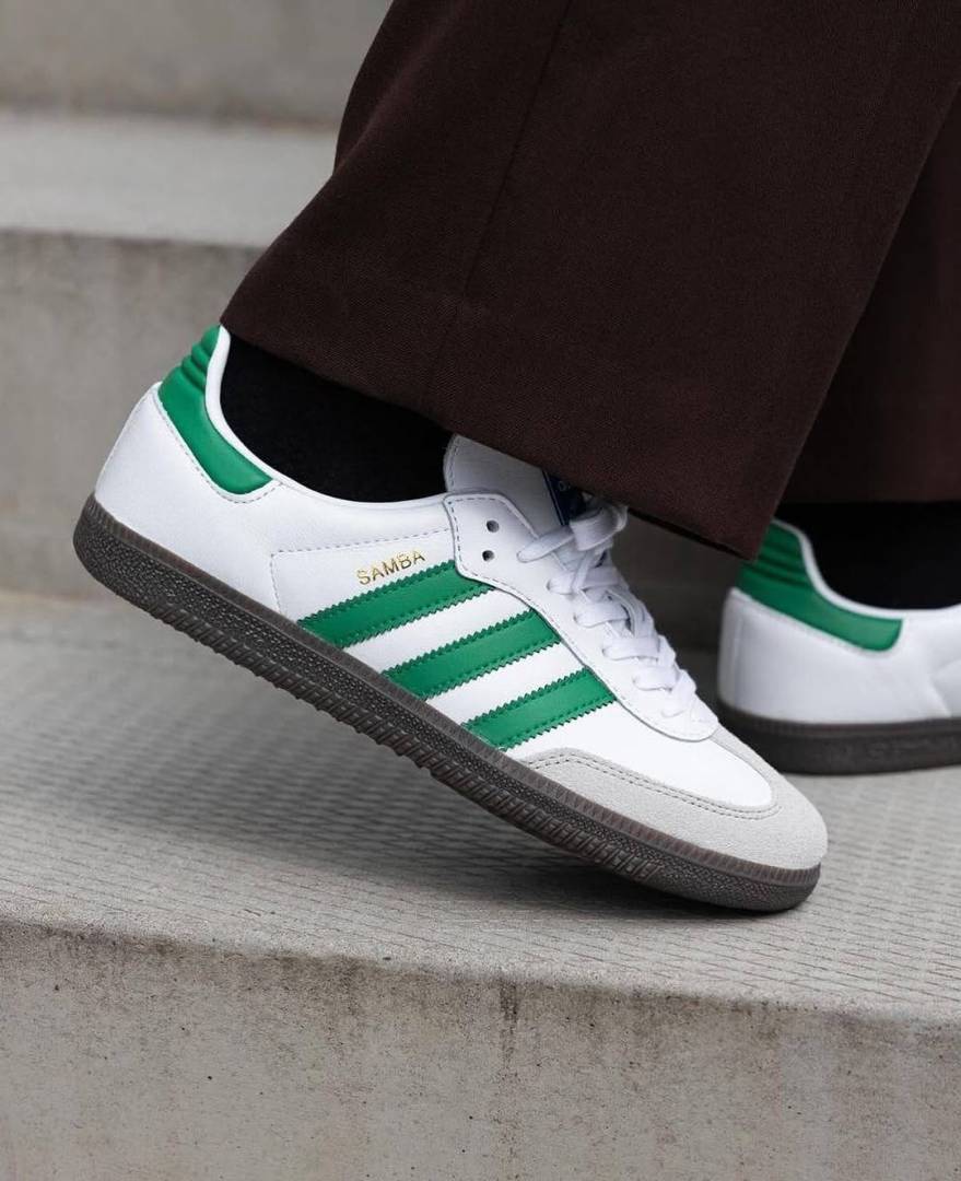 Adida.s SAMBA WHITE GREEN