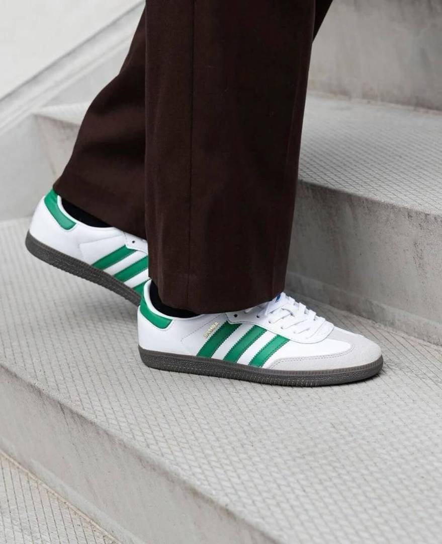 Adida.s SAMBA WHITE GREEN
