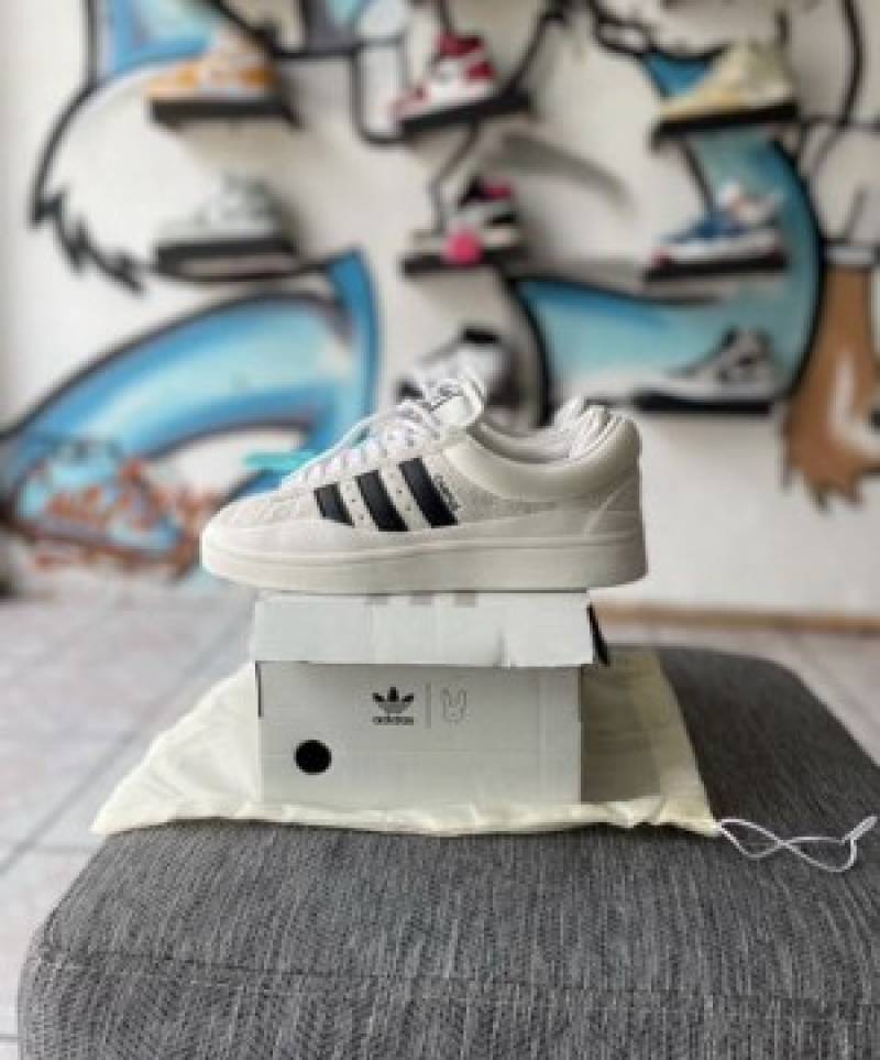 Adidas x Bad Bunny Campus White Black