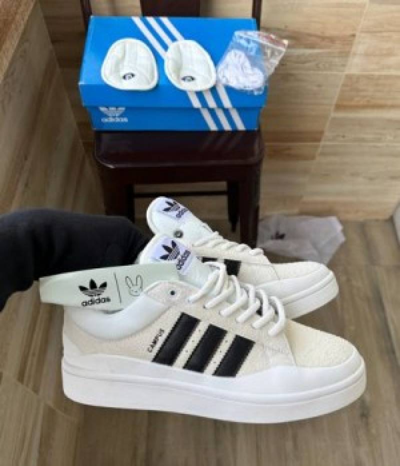 Adidas x Bad Bunny Campus White Black