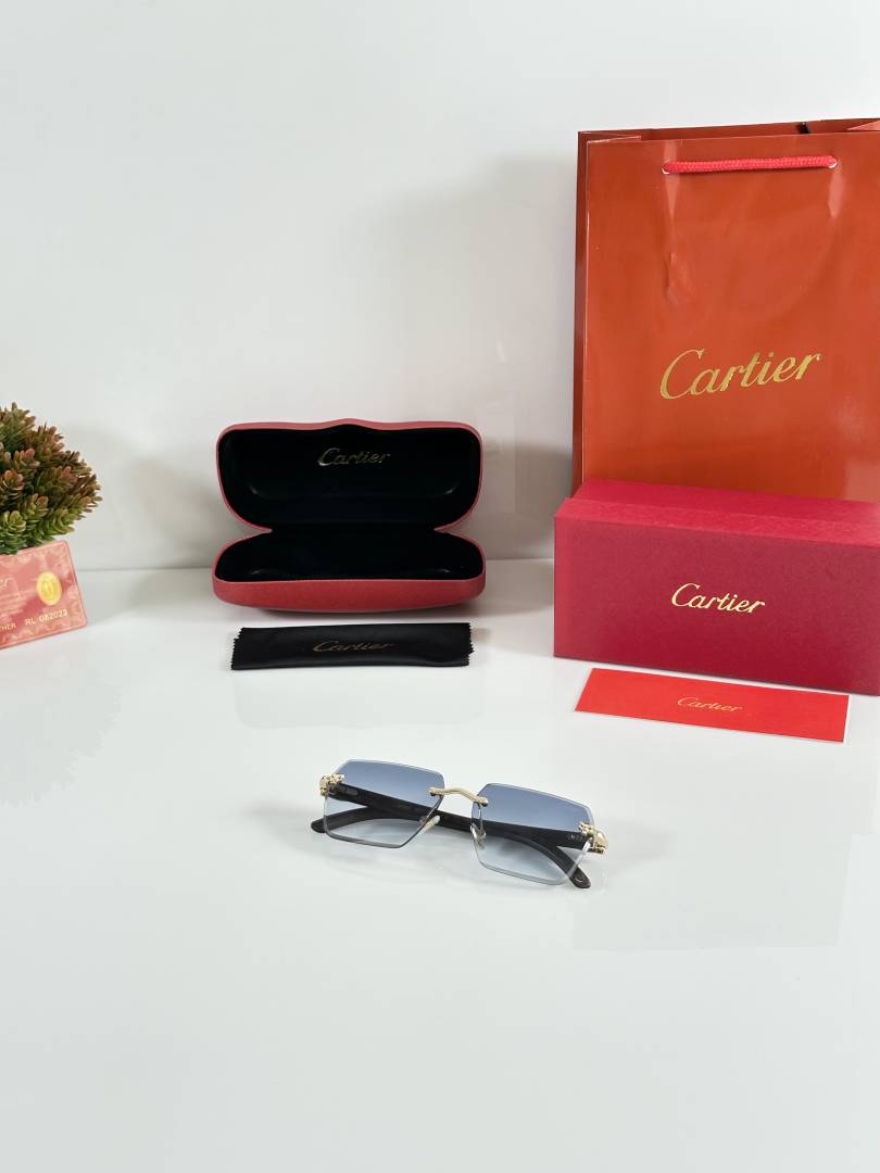 Cartier 3064 Gold Blue DC