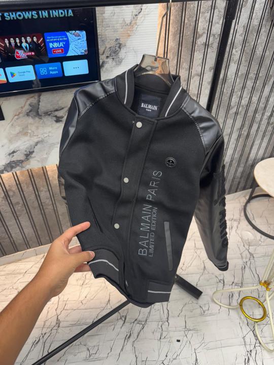 BALMAIN.PARIS.IMPORTED.PREMIUM.EXPORT.SURPLUS.VARSITY.JACKET.MR153