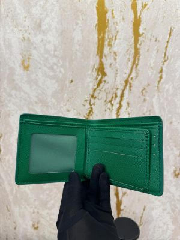 GOYARD SAINT PREMIUM WALLET GOYARDINE COATED BI FOLD (GOYARD - AAA60223 GREEN)