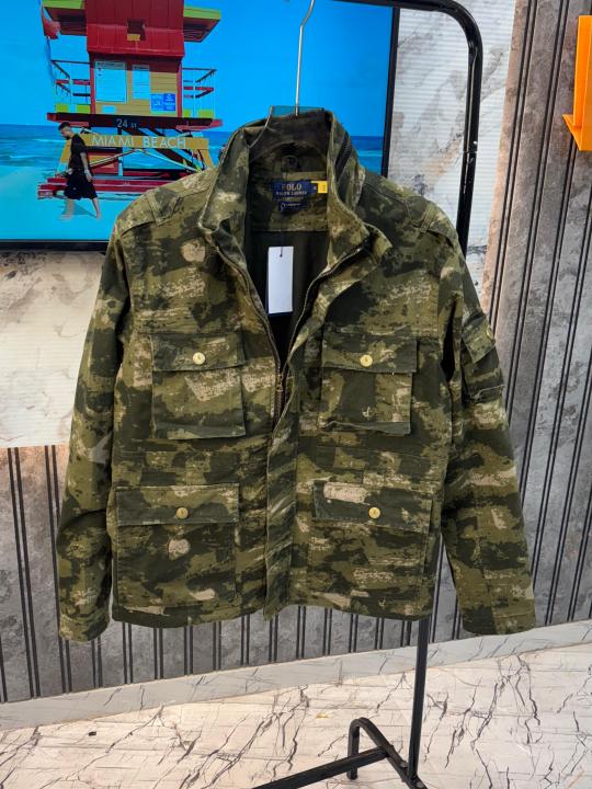 RALPH.LAUREN.CAMOUFLAGE.MILITARY.DESIGN.VERY.PREMIUM.JACKET.MR229