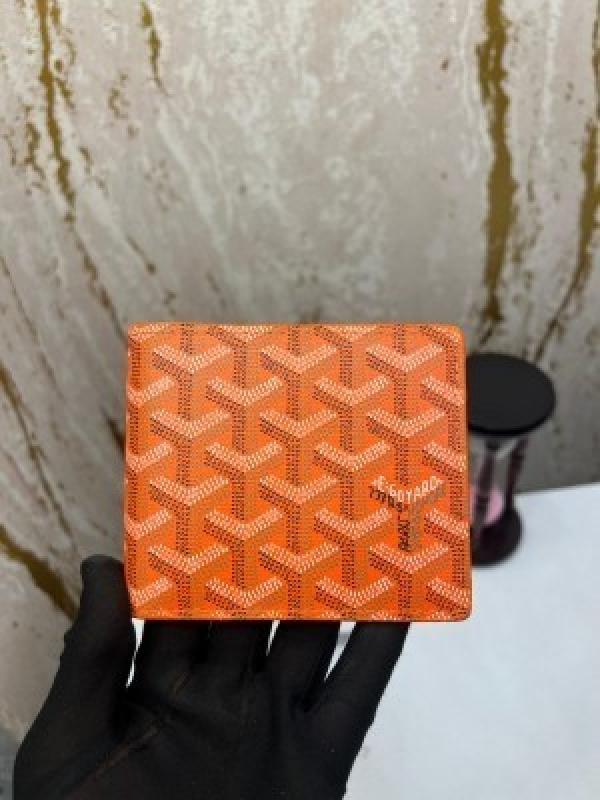 GOYARD SAINT PREMIUM WALLET GOYARDINE COATED BI FOLD (GOYARD - 60223 ORANGE)