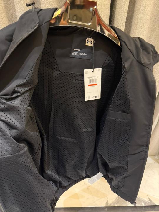 Under_Armour Bomber Jacket Black