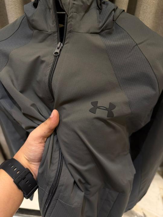 Under_Armour Bomber Jacket Dark Grey