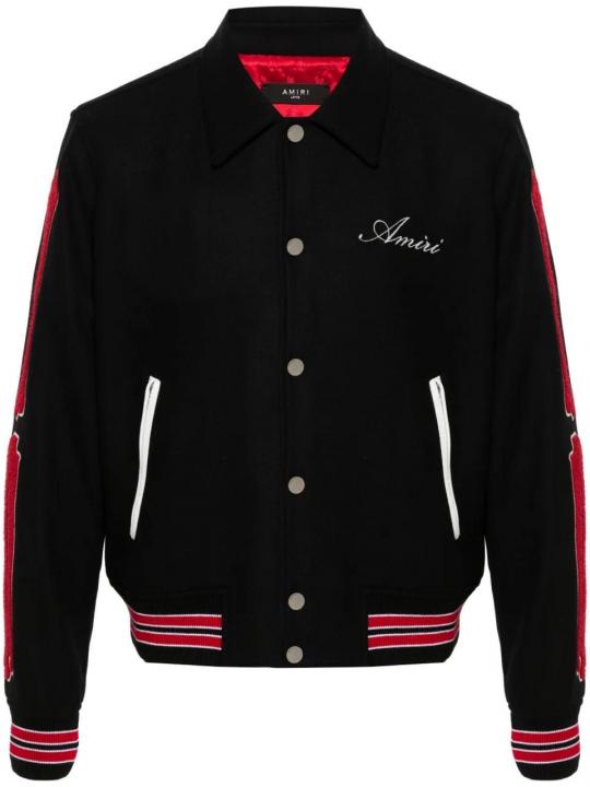 Amiri.100%.Imported.Side.Bone.Patch.Very.Premium.Varsity.Jacket.MR259