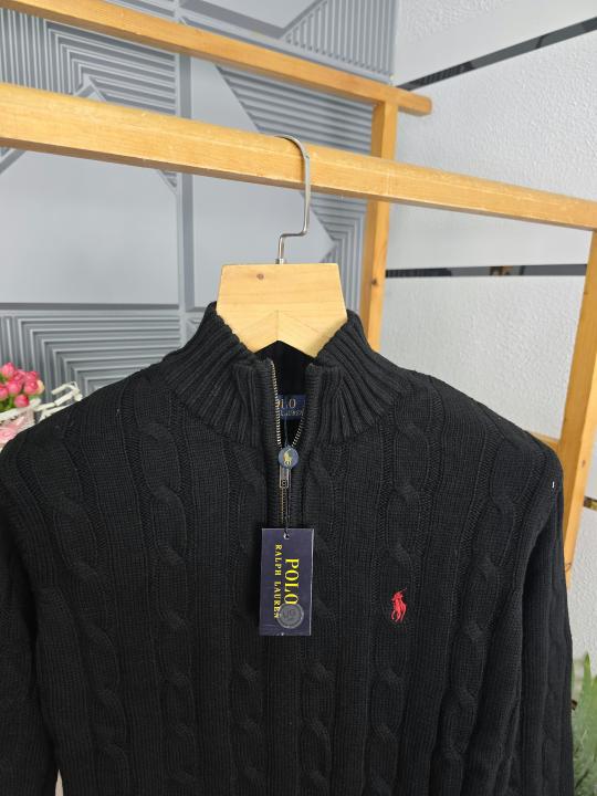 R L ZIPPER JACKETS BLACK M447-BK