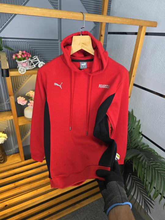 Ferrar i Mens Hoddie Red K167-R