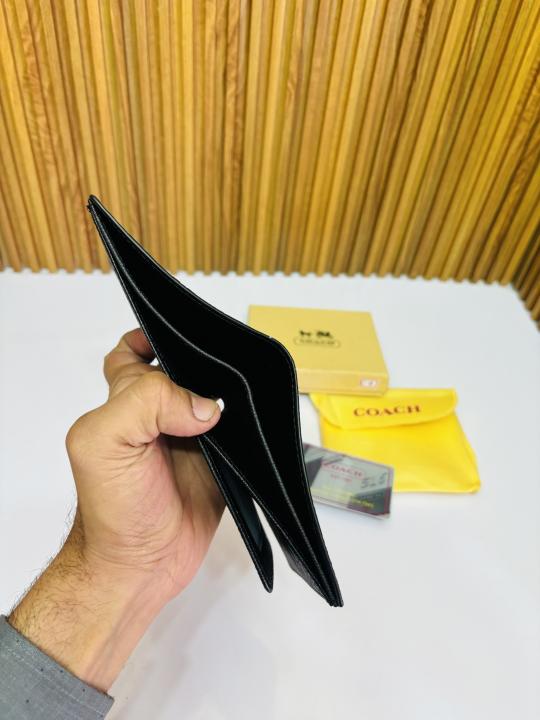 08 COAC H FULL BLACK PREMIUM QUALITY WALLET