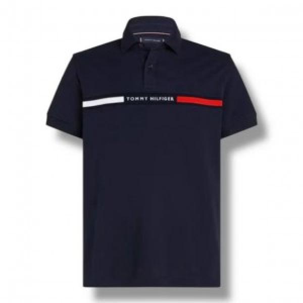 No return Tommy imported Polo t-shirt Navy blue