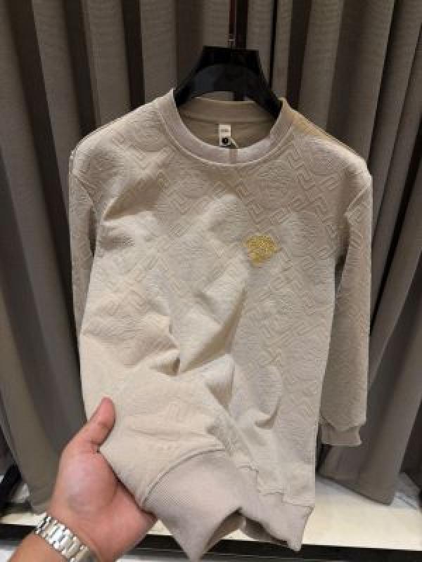 Versace Chest Logo Full Monogram Sweatshirt