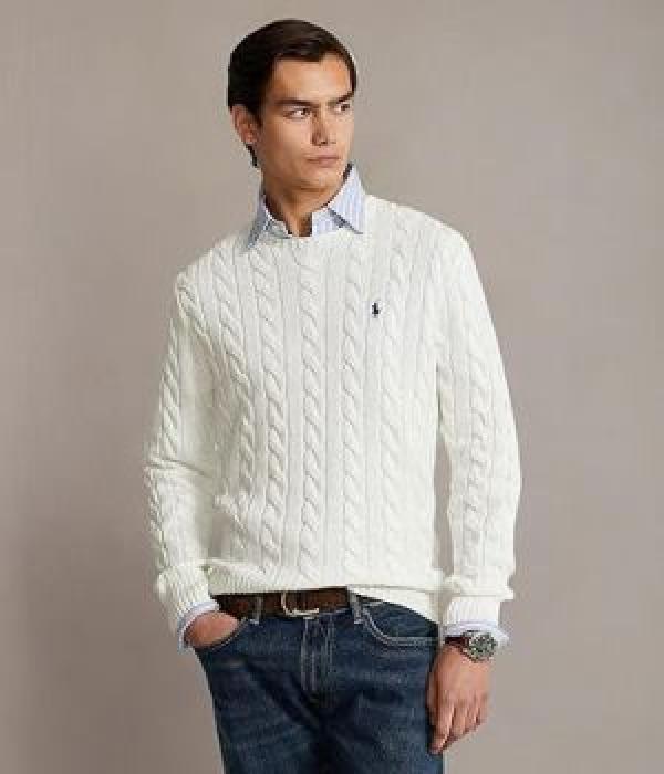 Ralph_Lauren imported pullovers white