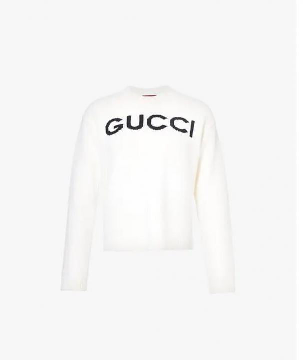 Gucc_i imported sweatshirt White
