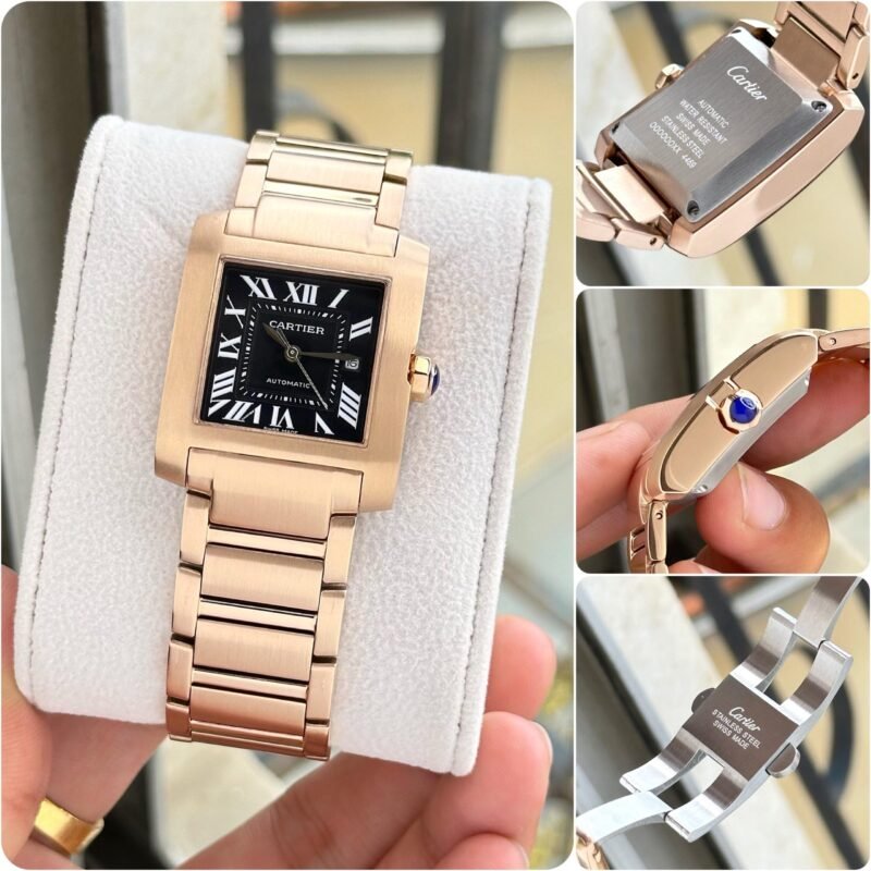 Cartier Tank Francaise Rose gold