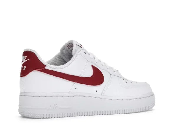 AF 1 07 LOW WHITE TEAM RED