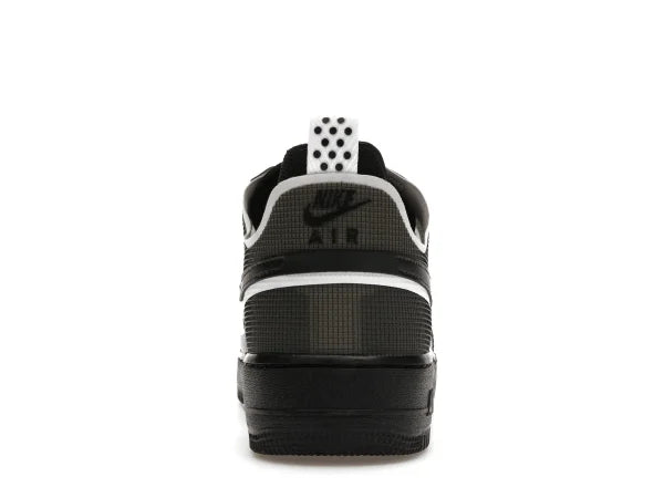 AF 1 LOW REACT DOUBLE SWOOSH BLACK WHITE