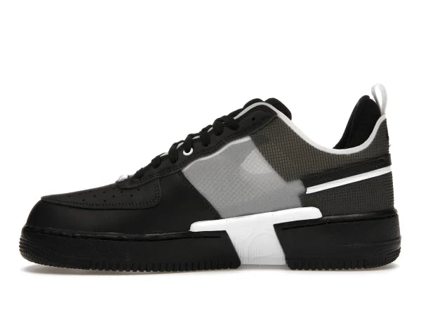 AF 1 LOW REACT DOUBLE SWOOSH BLACK WHITE