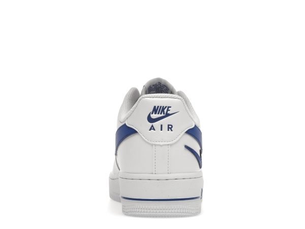 AF 1 CUT OUT SWOOSH WHITE GAME ROYAL