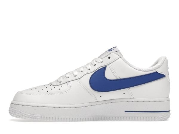 AF 1 CUT OUT SWOOSH WHITE GAME ROYAL