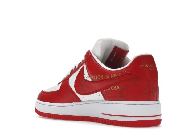 AF 1 LOUIS VUITTON OFF-WHITE RED WHITE