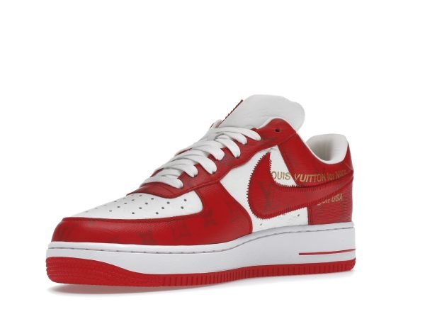 AF 1 LOUIS VUITTON OFF-WHITE RED WHITE