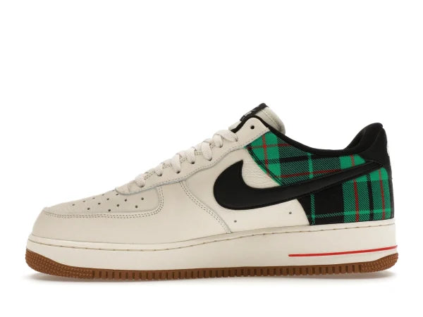 AF 1 LOW ’07 LX PLAID PALE IVORY STADIUM GREEN