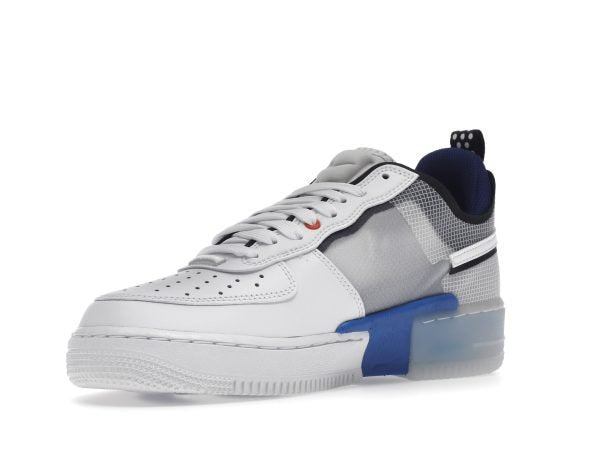 AF 1 LOW REACT SPLIT WHITE PHOTO BLUE
