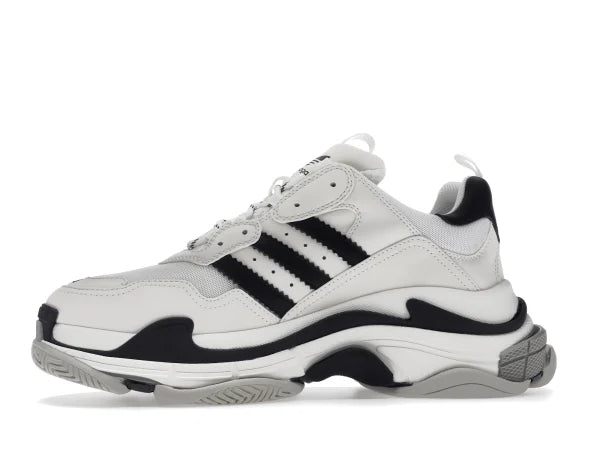 BALENCIAGAA X ADIDAS TRIPLE S BLACK/WHITE