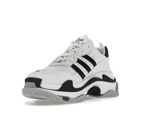 BALENCIAGAA X ADIDAS TRIPLE S BLACK/WHITE