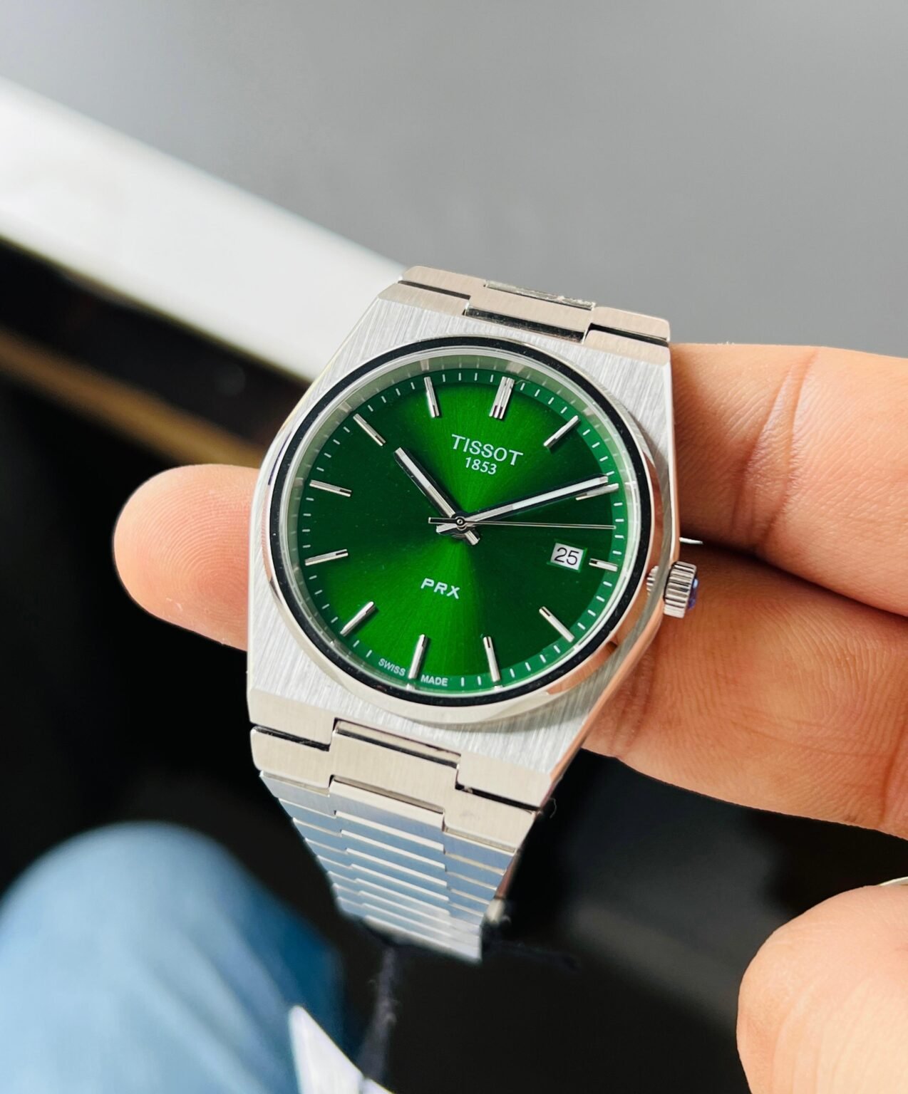 Tissot Prx Green Qurtz