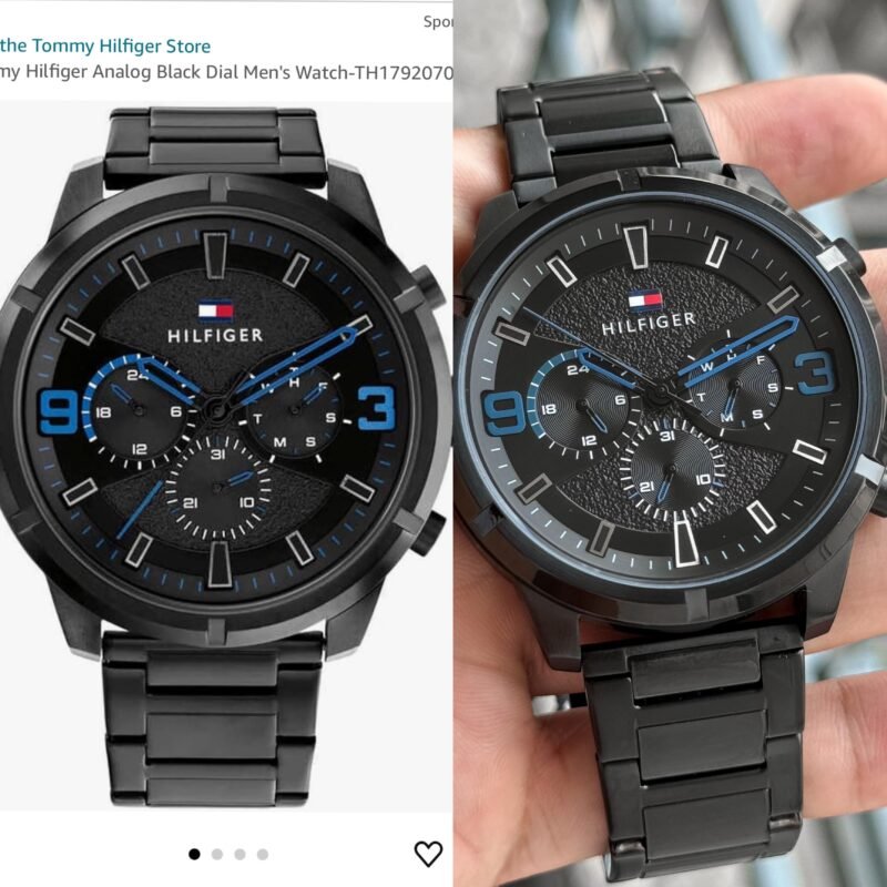Tommy Hilfiger Black Metal