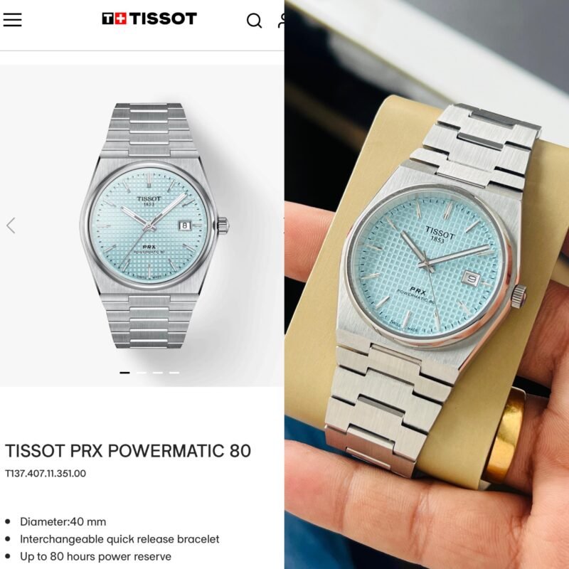 Tissot PRX Ice Blue