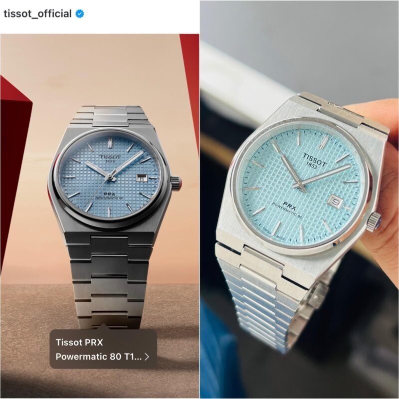Tissot PRX Ice Blue
