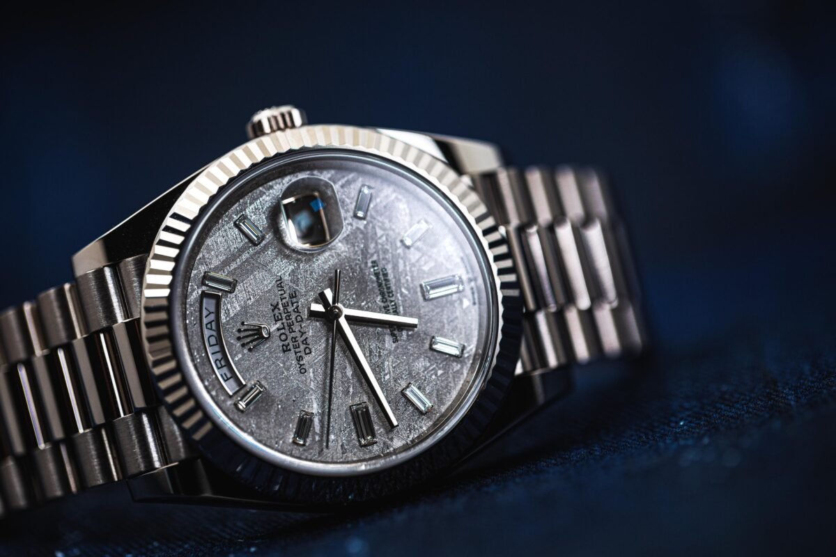 Rolex Day Date Marble Brown