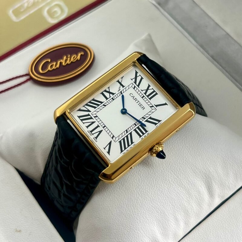 CARTIER TANK LOUIS QUARTZ GOLD