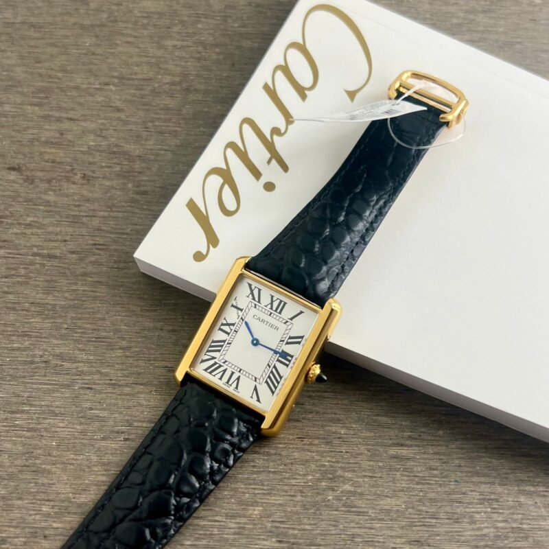 CARTIER TANK LOUIS QUARTZ GOLD