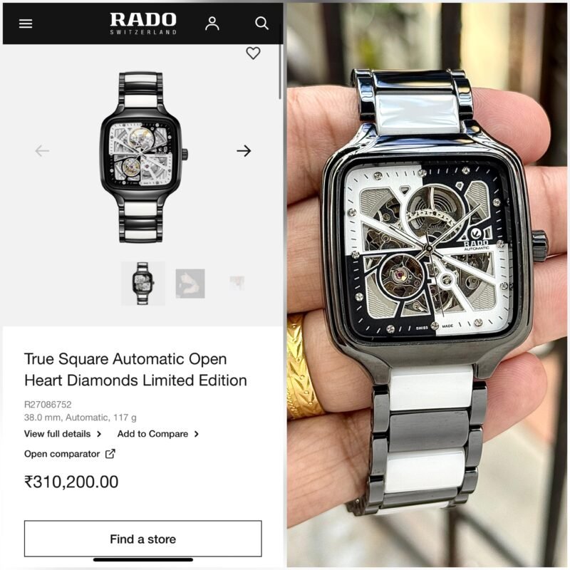 Rado True Square Machine – Mechanical