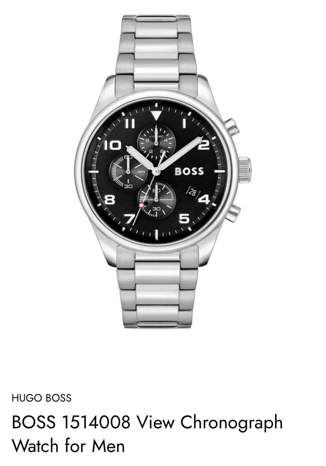 HUGO BOSS 1514008 ORIGINAL CHRONOGRAPH BLACK