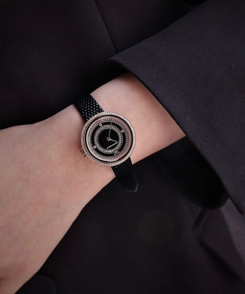 EMPORIO ARMANI QUARTZ BLACK