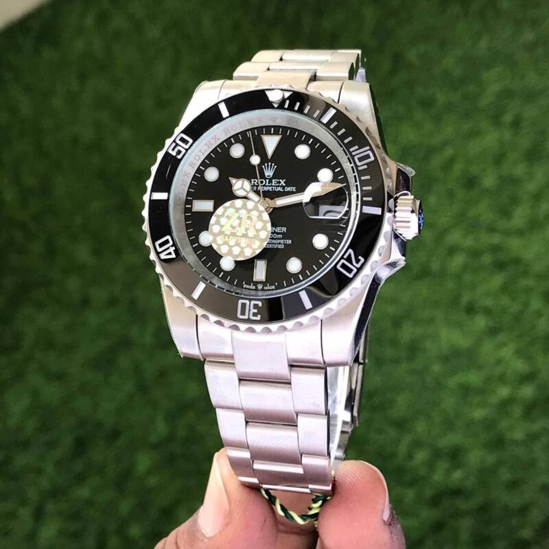 Rolex Submariner Silver Black