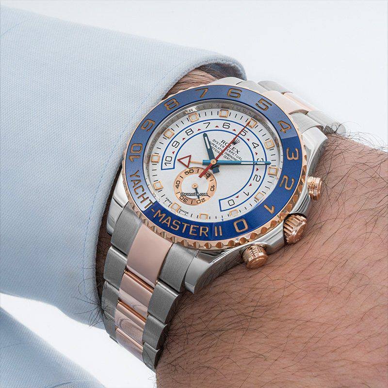 Rolex Yacht-Master II GMT Oyester Perpetual Stainless