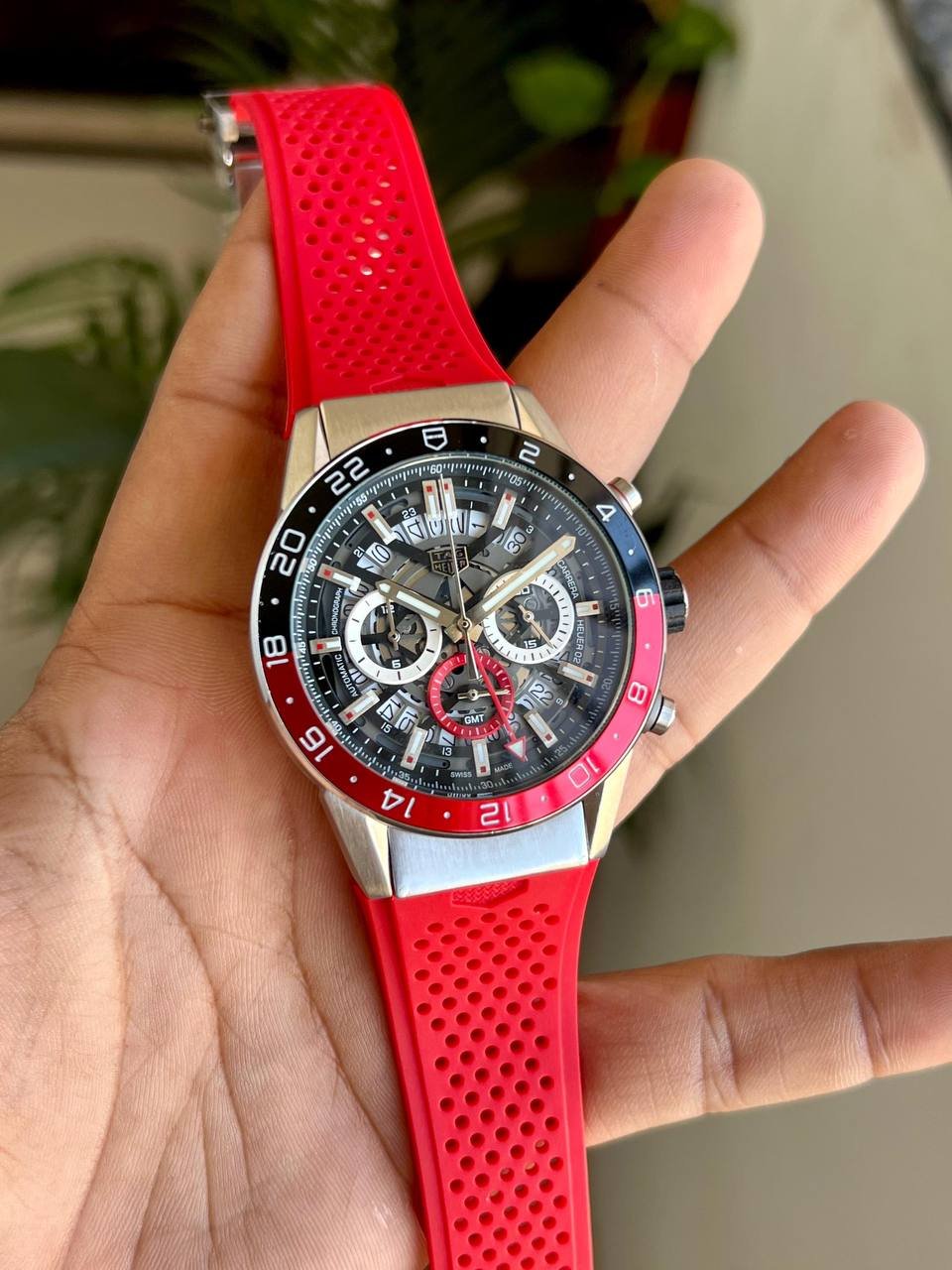 TAG HEUER CARRERA RED/BLUE