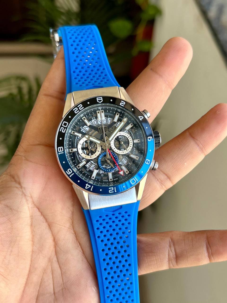 TAG HEUER CARRERA RED/BLUE