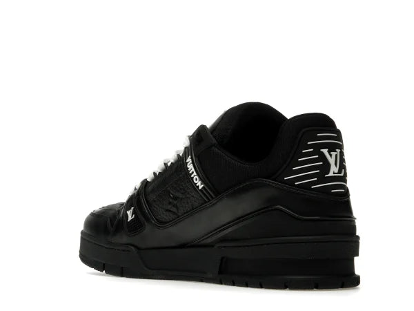 LV TRAINER BLACK EMBOSSED MONOGRAM
