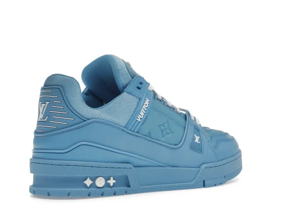 LV TRAINER BLUE EMBOSSED MONOGRAM