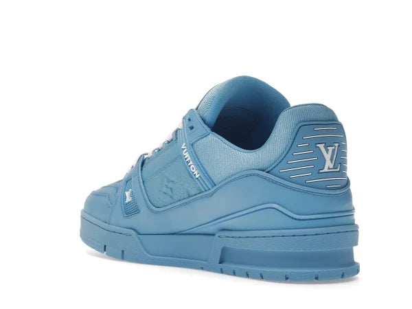 LV TRAINER BLUE EMBOSSED MONOGRAM